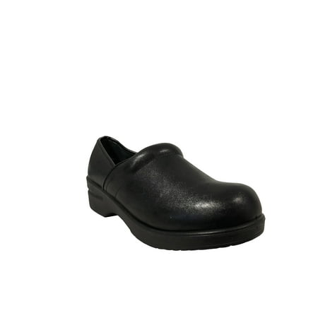 Savvy Womens Brandy Nursing Shoes Black Smooth 8.5 M US