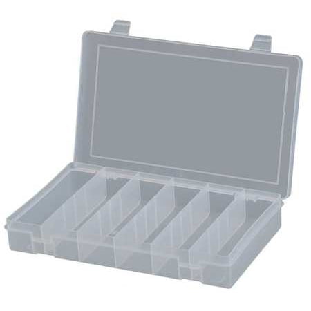 Compartment Box 6 Compartments Clear