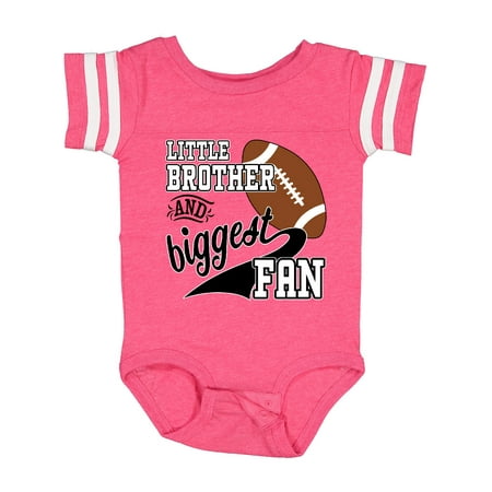 Inktastic Little Brother and Biggest Fan- Football Player Gift Baby Boy Bodysuit
Inktastic Little Brother and Biggest Fan- Football Player Gift Baby Boy Bodysuit