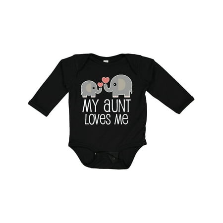 Inktastic My Aunt Loves Me Niece Nephew Elephant Gift Baby Boy or Baby Girl Long Sleeve Bodysuit
Inktastic My Aunt Loves Me Niece Nephew Elephant Gift Baby Boy or Baby Girl Long Sleeve Bodysuit
