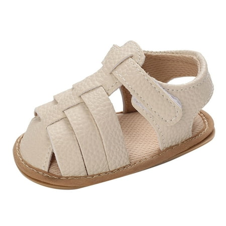 Spring And Summer Children Baby Toddler Shoes Boys And Girls Sandals Round Toe Flat Bottom Light Hook Loop Solid Color Roman Style
Spring And Summer Children Baby Toddler Shoes Boys And Girls Sandals Round Toe Flat Bottom Light Hook Loop Solid Color Roman Style