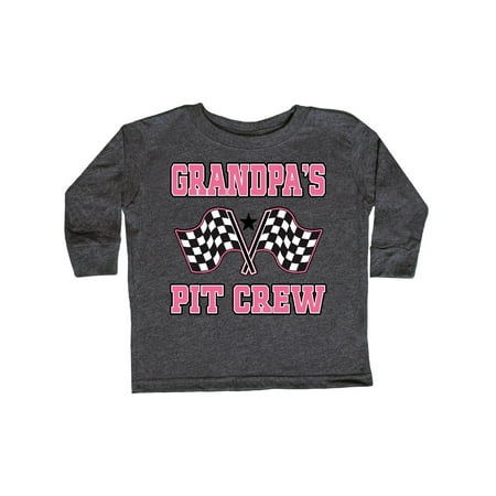 Inktastic Grandpa Pit Crew Girls Racing Flags Gift Toddler Toddler Girl Long Sleeve T-Shirt
Inktastic Grandpa Pit Crew Girls Racing Flags Gift Toddler Toddler Girl Long Sleeve T-Shirt