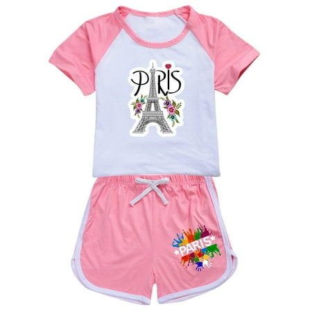 Boys and Girls French Tower Tourism Commemorative Print Color Block Sleeves T Shirt Shorts Casual Clothing Set 2 for Winter New Born Baby Clothes for Girls Teen Girl Summer Outfits Skirt Set Juniors
Boys and Girls French Tower Tourism Commemorative Print Color Block Sleeves T Shirt Shorts Casual Clothing Set 2 for Winter New Born Baby Clothes for Girls Teen Girl Summer Outfits Skirt Set Juniors