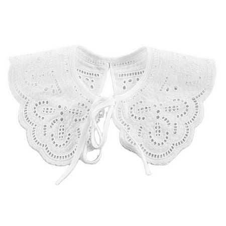 Womens Hollow Out Dragonfly White False Fake Collar Lolita Jacquard Floral Lace Big Shawl Decorative Necklace Short Poncho Capelet Dickey
Womens Hollow Out Dragonfly White False Fake Collar Lolita Jacquard Floral Lace Big Shawl Decorative Necklace Short Poncho Capelet Dickey