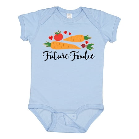 Inktastic Future Foodie Cute Vegetable Gift Baby Boy or Baby Girl Bodysuit