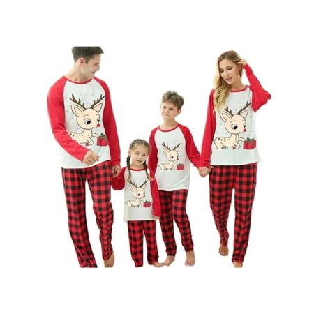 AMILIEe Christmas Family Pajamas Matching Set with Elk Printed Loungewear Holiday Sleepwear PJ s
AMILIEe Christmas Family Pajamas Matching Set with Elk Printed Loungewear Holiday Sleepwear PJ s