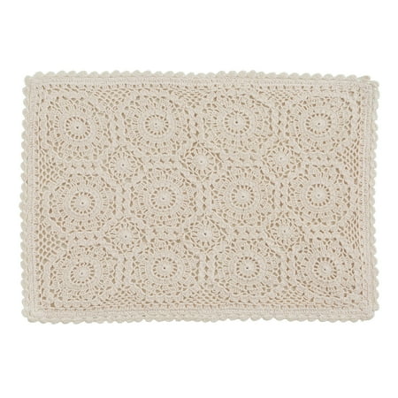 Park Designs Lace Placemat Set - Cream