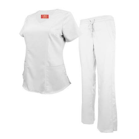 M&M SCRUBS Women s Ultra Soft Stretch Mock Wrap Scrub Top and Pants 82019200 (White Small)
M&M SCRUBS Women s Ultra Soft Stretch Mock Wrap Scrub Top and Pants 82019200 (White Small)