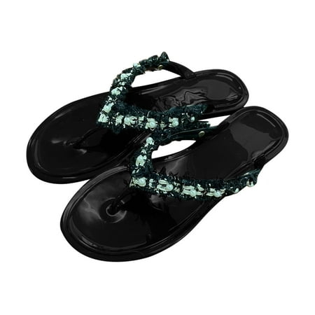 TUOBARR Womens Flip Flop Slippers Summer Fashion Woven Flat Bottom Sandals Women s Comfortable Flip Toe Slippers Black
TUOBARR Womens Flip Flop Slippers Summer Fashion Woven Flat Bottom Sandals Women s Comfortable Flip Toe Slippers Black