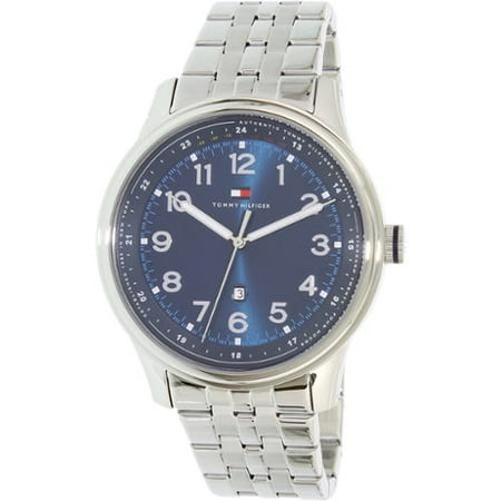Tommy Hilfiger Men's 1710308 Blue Stainless-Steel Analog Quartz Watch