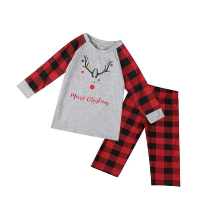Christmas Pajamas for Family Parent-Child Outfit Winter Fall For Matching Letter Plaid Cute Pattern Printed Long Sleeve Tee Bottom Loungewear Pajama Sets
Christmas Pajamas for Family Parent-Child Outfit Winter Fall For Matching Letter Plaid Cute Pattern Printed Long Sleeve Tee Bottom Loungewear Pajama Sets