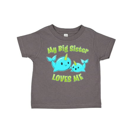 Inktastic My Sister loves me- cute narwhal Gift Toddler Boy or Toddler Girl T-Shirt
Inktastic My Sister loves me- cute narwhal Gift Toddler Boy or Toddler Girl T-Shirt