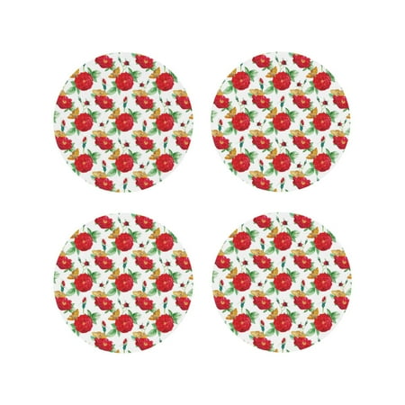 Leather Coasters with Heat-resistant for Drinks Rose Flowers Butterfly -标题2 Round Shape
Leather Coasters with Heat-resistant for Drinks Rose Flowers Butterfly -标题2 Round Shape