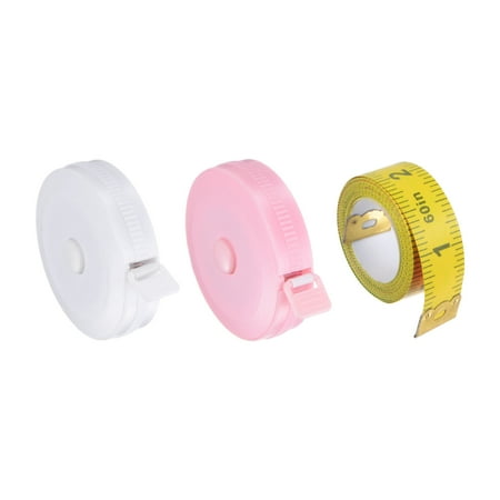 Uxcell 3pcs 150cm and 200cm Soft Retractable Measuring Tape with 150cm Multicolor Soft Ruler White Nordic Pink
Uxcell 3pcs 150cm and 200cm Soft Retractable Measuring Tape with 150cm Multicolor Soft Ruler White Nordic Pink