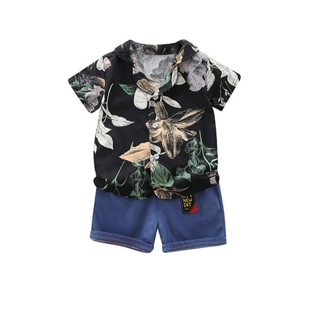 EHTMSAK Infant Baby Toddler Children Boy 2PCS Shirts and Shorts Set Outfits Clothing Set Short Sleeve Summer Black 6M-4Y 80
EHTMSAK Infant Baby Toddler Children Boy 2PCS Shirts and Shorts Set Outfits Clothing Set Short Sleeve Summer Black 6M-4Y 80