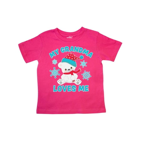Inktastic Polar Bear My Grandma Loves Me in Santa Hat with Snowflakes Gift Toddler Boy or Toddler Girl T-Shirt
Inktastic Polar Bear My Grandma Loves Me in Santa Hat with Snowflakes Gift Toddler Boy or Toddler Girl T-Shirt