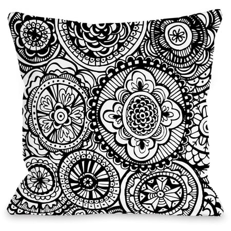 "Bella" Outdoor Throw Pillow by Joy Ting, 26"x26"