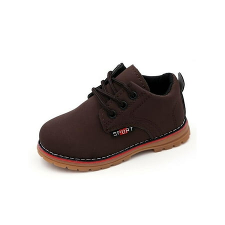 Kesitin Toddler Casual Fashion Lace Up Leather Shoes Boys Hiking Booties Comfort Round Toe Brown 6C
Kesitin Toddler Casual Fashion Lace Up Leather Shoes Boys Hiking Booties Comfort Round Toe Brown 6C
