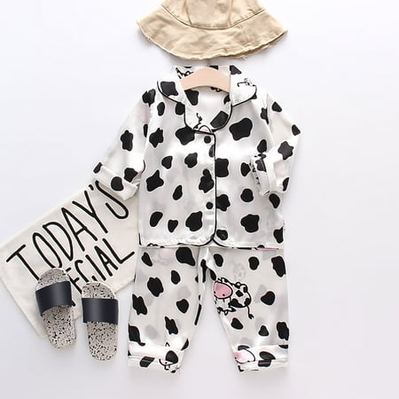 nsendm Toddler Kids Baby Boys Girls Satin Cartoon Button Down Shirt Tops + Long Pants Silk Pajamas Pajamas for Girls Size 14-16 Pajamas White 3-4 Years
nsendm Toddler Kids Baby Boys Girls Satin Cartoon Button Down Shirt Tops + Long Pants Silk Pajamas Pajamas for Girls Size 14-16 Pajamas White 3-4 Years