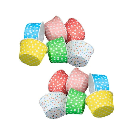 HOMEMAXS 50PCS Cake Cup Dessert Bowls High Temperature Resistant Baking Utensils Dot Coating Curling Cup (Random Color)
HOMEMAXS 50PCS Cake Cup Dessert Bowls High Temperature Resistant Baking Utensils Dot Coating Curling Cup (Random Color)