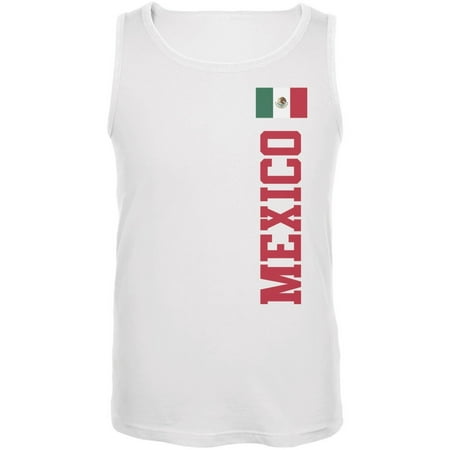 World Cup Mexico White Adult Tank Top