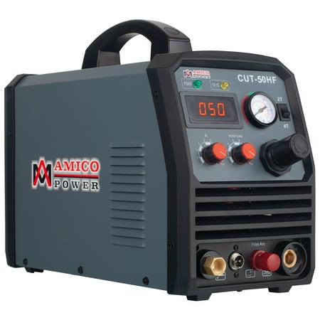 Amico CUT-50HF 50 Amp Non-touch Pilot Arc Plasma Cutter 100-250V Wide Voltage Professional Cutting
Amico CUT-50HF 50 Amp Non-touch Pilot Arc Plasma Cutter 100-250V Wide Voltage Professional Cutting