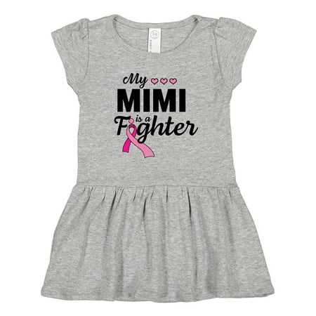 Inktastic Breast Cancer Awareness My Mimi is a Fighter Gift Toddler Girl Dress
Inktastic Breast Cancer Awareness My Mimi is a Fighter Gift Toddler Girl Dress