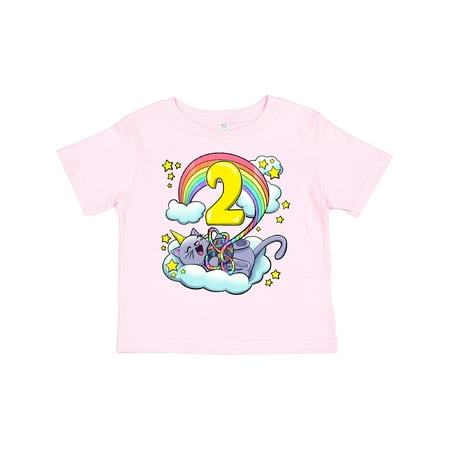 Inktastic 2nd Birthday Unicorn Cat Rainbow Gift Toddler Boy or Toddler Girl T-Shirt
Inktastic 2nd Birthday Unicorn Cat Rainbow Gift Toddler Boy or Toddler Girl T-Shirt