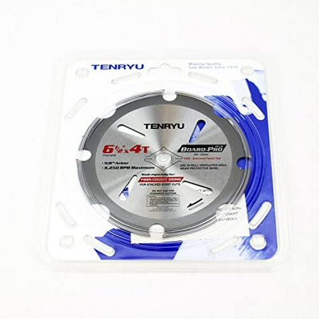 Tenryu BP-16504 Board-Pro Plus Fiber-Cement Siding Saw Blade 6-1/2 x 4T