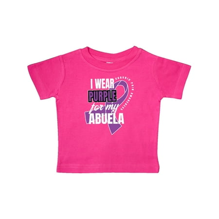 Inktastic Chronic Pain I Wear Purple For My Abuela Gift Baby Boy or Baby Girl T-Shirt
Inktastic Chronic Pain I Wear Purple For My Abuela Gift Baby Boy or Baby Girl T-Shirt