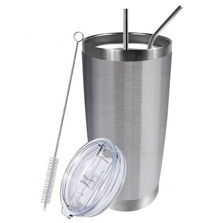 20oz 304 Stainless Steel Coffee Hot /Cold Drink Mug Tumbler Vacuum Double Insulation Cup Splash Cover W/ Straw
20oz 304 Stainless Steel Coffee Hot /Cold Drink Mug Tumbler Vacuum Double Insulation Cup Splash Cover W/ Straw
