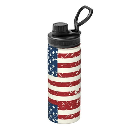 Ocsxa Vintage American Flag Print 18oz Stainless Steel Water Bottle Unisex Water Bottle Insulated Sports Water Cup Flask for Cold Water Drinks/Sports/Travel/Car/School
Ocsxa Vintage American Flag Print 18oz Stainless Steel Water Bottle Unisex Water Bottle Insulated Sports Water Cup Flask for Cold Water Drinks/Sports/Travel/Car/School