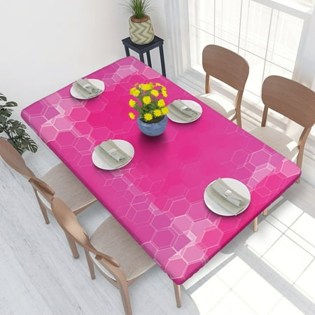 Home Deluxe Tablecloth Geometric Polygon Background Waterproof Elastic Rim Edged Table Cover- For Christmas Parties And Picnics 4ft
Home Deluxe Tablecloth Geometric Polygon Background Waterproof Elastic Rim Edged Table Cover- For Christmas Parties And Picnics 4ft