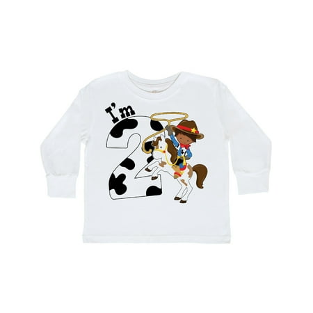 Inktastic I m Two-cowboy riding horse birthday Gift Toddler Boy Girl Long Sleeve T-Shirt
Inktastic I m Two-cowboy riding horse birthday Gift Toddler Boy Girl Long Sleeve T-Shirt