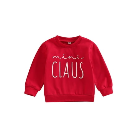 Canrulo Toddler Baby Girl Boy Christmas Casual Sweatshirt Long Sleeve Pullover Tops Sweater Shirts Fall Winter Clothes Red 18-24 Months
Canrulo Toddler Baby Girl Boy Christmas Casual Sweatshirt Long Sleeve Pullover Tops Sweater Shirts Fall Winter Clothes Red 18-24 Months