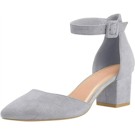 Women’s Pointed Toe Pump Ankle Strappy Buckle Chunky Block Heel Dress Shoes Cut Out Low Heel Wedding Party Shoes
Women’s Pointed Toe Pump Ankle Strappy Buckle Chunky Block Heel Dress Shoes Cut Out Low Heel Wedding Party Shoes