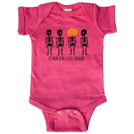 Inktastic It s Okay to be a Little Different Skeletons and Pumpkins Gift Baby Boy or Baby Girl Bodysuit
Inktastic It s Okay to be a Little Different Skeletons and Pumpkins Gift Baby Boy or Baby Girl Bodysuit