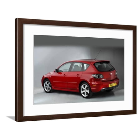 2004 Mazda 3 Framed Print Wall Art