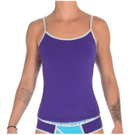 Ginch Gonch W707231-XS Womens Camisole, Purple - Extra Small