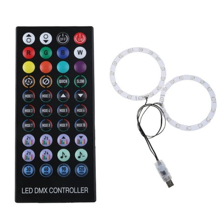 Sardfxul Pickup Function Lights RGB Marquee Lights with Illusion Multiple-color Effects + Remote Control for Host
Sardfxul Pickup Function Lights RGB Marquee Lights with Illusion Multiple-color Effects + Remote Control for Host