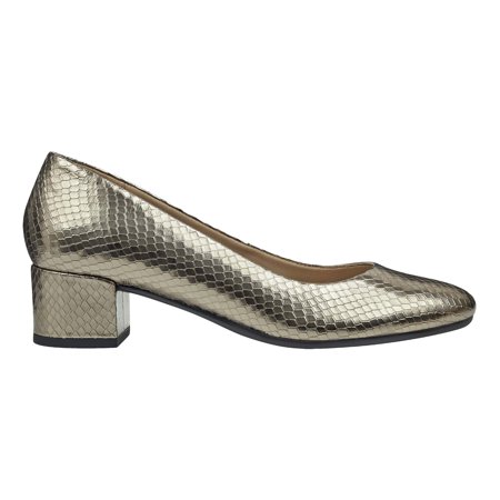 Easy Spirit Women s Ailene Pump in Pewter 7.5M
