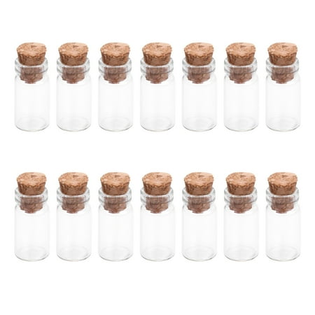 50PCS Mini Glass Bottles with Cork Stoppers Transparent DIY Wish Jars for Message Weddings Wish Party
50PCS Mini Glass Bottles with Cork Stoppers Transparent DIY Wish Jars for Message Weddings Wish Party