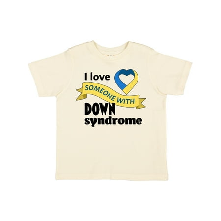 Inktastic I Love Someone with Down Syndrome Gift Toddler Boy or Toddler Girl T-Shirt
Inktastic I Love Someone with Down Syndrome Gift Toddler Boy or Toddler Girl T-Shirt