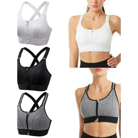 Clearance!WomenS Plus Size Top Front Zipper Sports Bra Underwear Shockproof Fitness Push-Up Sports Running Yoga Sports Bra Top New
Clearance!WomenS Plus Size Top Front Zipper Sports Bra Underwear Shockproof Fitness Push-Up Sports Running Yoga Sports Bra Top New