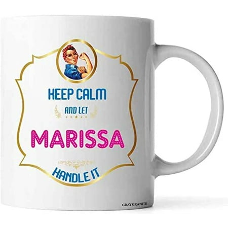 Keep Calm And Let Marissa Handle It Marissa Mug - Funny Mug Inspirational Tea Cup Coffee Mug Personal Name Mug For Friend Girlfriend Wife Coworkers Birthday Xmas - (White 11 OZ)
Keep Calm And Let Marissa Handle It Marissa Mug - Funny Mug Inspirational Tea Cup Coffee Mug Personal Name Mug For Friend Girlfriend Wife Coworkers Birthday Xmas - (White 11 OZ)