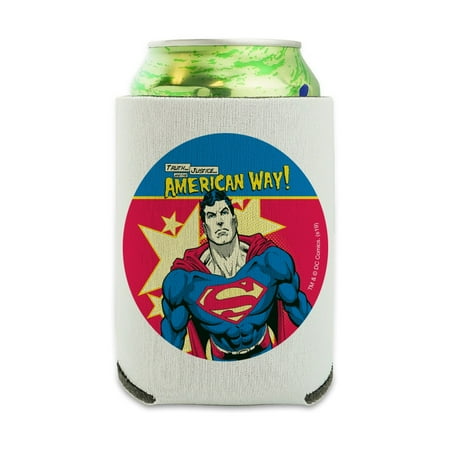 Superman The American Way Can Cooler - Drink Sleeve Hugger Collapsible Insulator - Beverage Insulated Holder
Superman The American Way Can Cooler - Drink Sleeve Hugger Collapsible Insulator - Beverage Insulated Holder