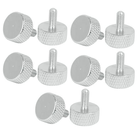 Computer Graphics Card Flat Head Knurled Thumb Screws Silver Tone M3.5x8mm 10pcs
Computer Graphics Card Flat Head Knurled Thumb Screws Silver Tone M3.5x8mm 10pcs