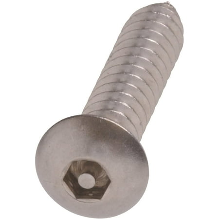 45765 6-Inch x 3/4-Inch Button Head Hex Drive Sheet Metal Security Screw Stainless Steel
45765 6-Inch x 3/4-Inch Button Head Hex Drive Sheet Metal Security Screw Stainless Steel