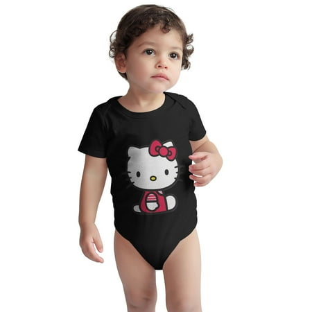 Cartoon Hello Kitty(21)Baby Short-Sleeve Bodysuit Pink Cat Jumpsuit Cute Baby Onesies Unisex-Black-(2 Years)
Cartoon Hello Kitty(21)Baby Short-Sleeve Bodysuit Pink Cat Jumpsuit Cute Baby Onesies Unisex-Black-(2 Years)