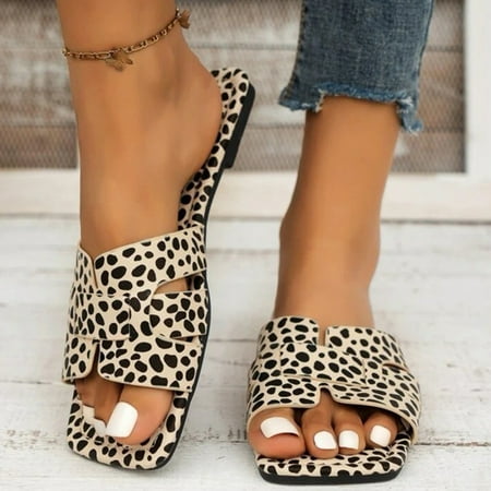 Lydiaunistar Women s Summer Leopard Print Flip-flops Flat Roman Shoes Sandals Camouflage 9()
Lydiaunistar Women s Summer Leopard Print Flip-flops Flat Roman Shoes Sandals Camouflage 9()
